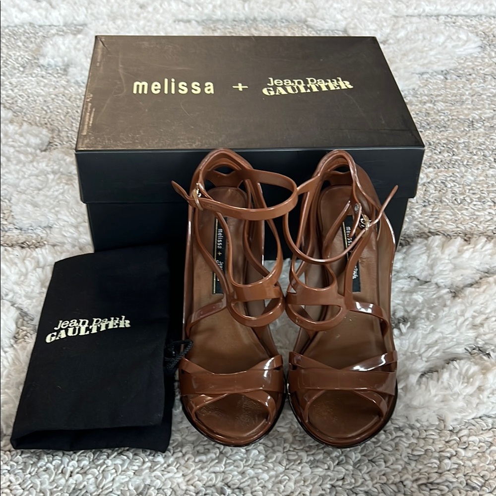 Like New! melissa John Paul Gaultier Collaboration Sandal - Size 37